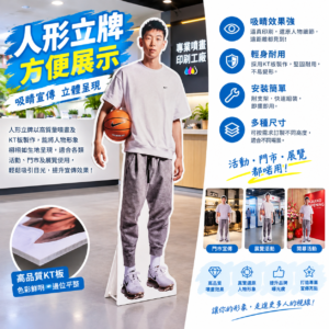 人形牌|立體展示 renxingpai